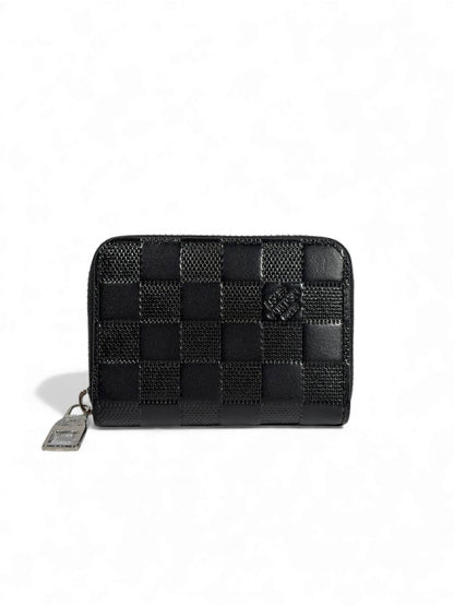 Louis Vuitton Damier Graphite Compact Wallet 🖤✨ | Black Checkered Leather | Luxury Mini Wallet
