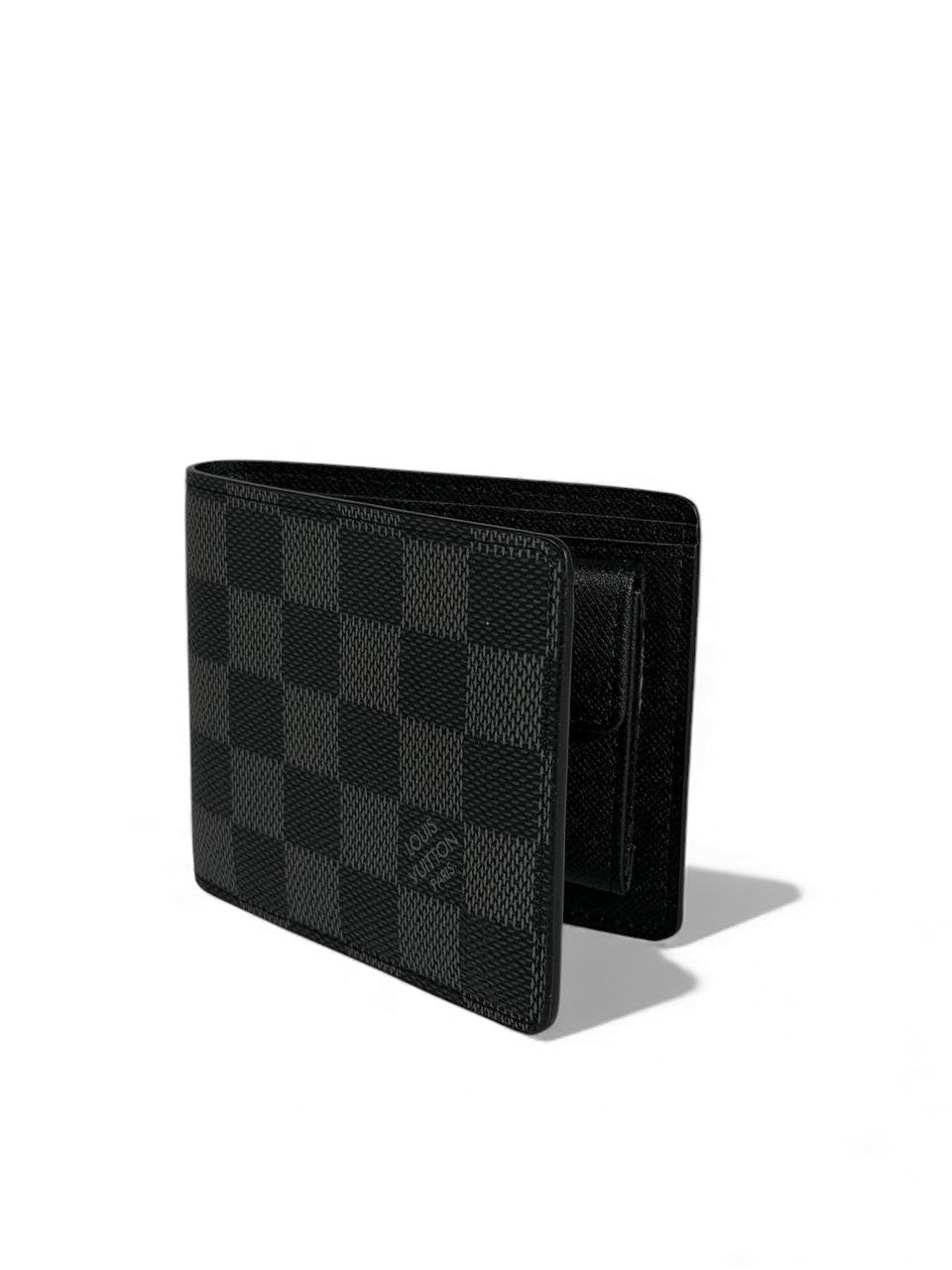 Louis Vuitton Damier Graphite Bifold Wallet 🖤⚫ | Classic Checkered Luxury Wallet