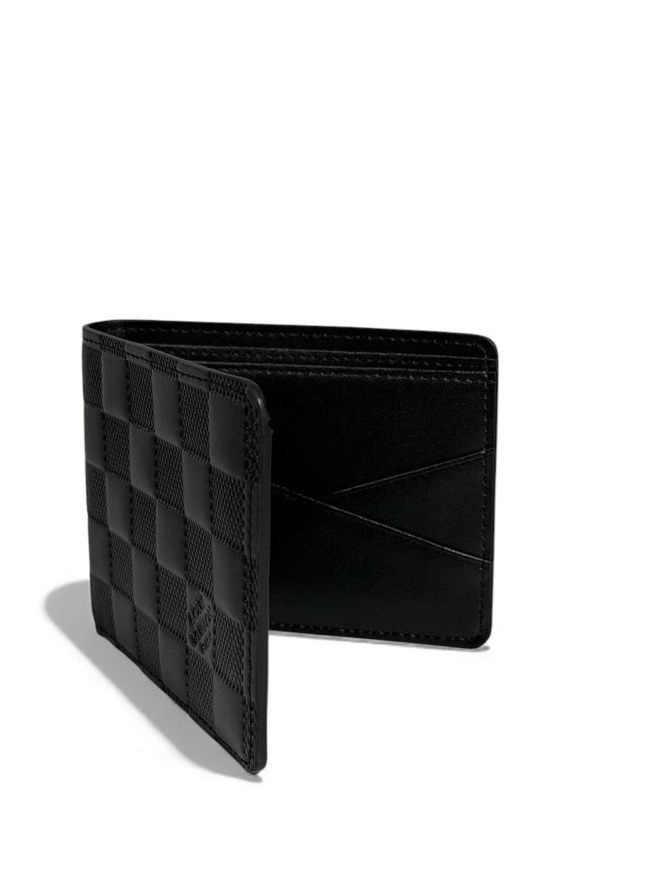 Louis Vuitton Damier Graphite Blackout Bifold Wallet 🖤✨ | All-Black Checkered Luxury Wallet