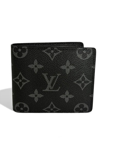 Louis Vuitton Monogram Eclipse Bifold Wallet 🖤✨ | Black & Grey LV Luxury Wallet