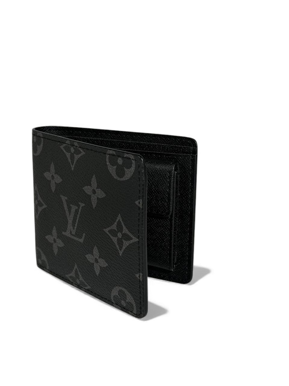Louis Vuitton Monogram Eclipse Bifold Wallet 🖤✨ | Black & Grey LV Luxury Wallet