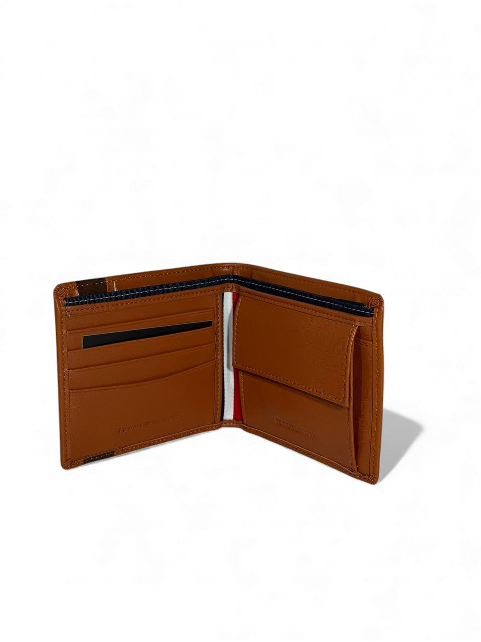 Tommy Hilfiger Tan Leather Wallet 🤎👜 | Premium Signature Edition