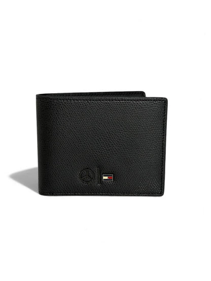 Tommy Hilfiger x Mercedes-Benz Black Leather Wallet – Premium Edition 🚗🖤