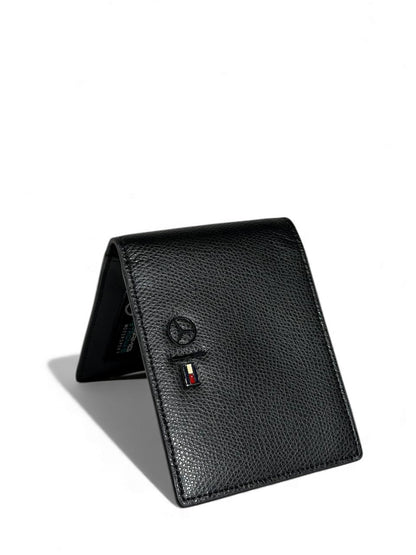 Tommy Hilfiger x Mercedes-Benz Black Leather Wallet – Premium Edition 🚗🖤