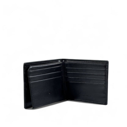 🖤 Calvin Klein Jeans Black Leather Wallet – Embossed Logo