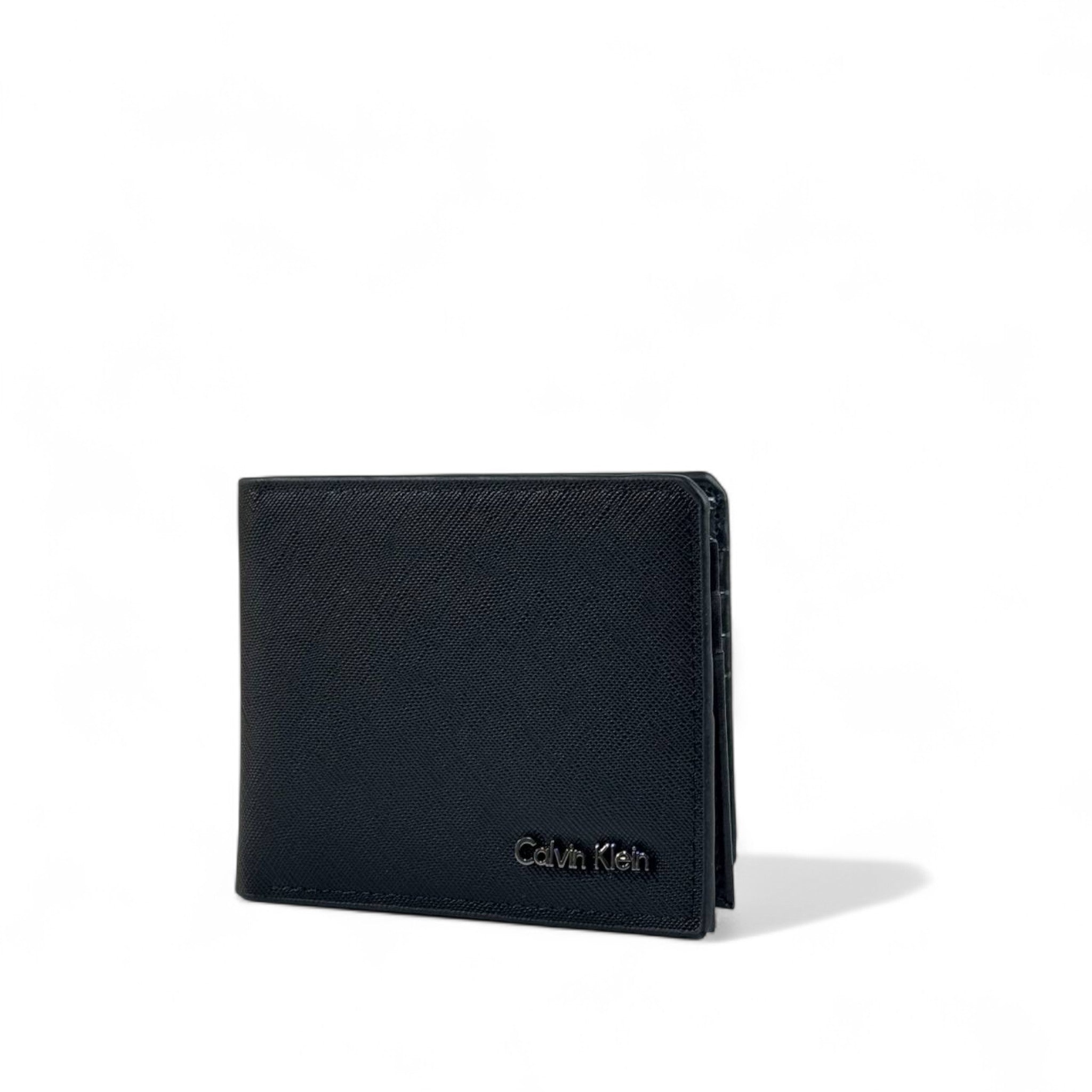 🖤 Calvin Klein Black Leather Wallet – Minimalist Logo
