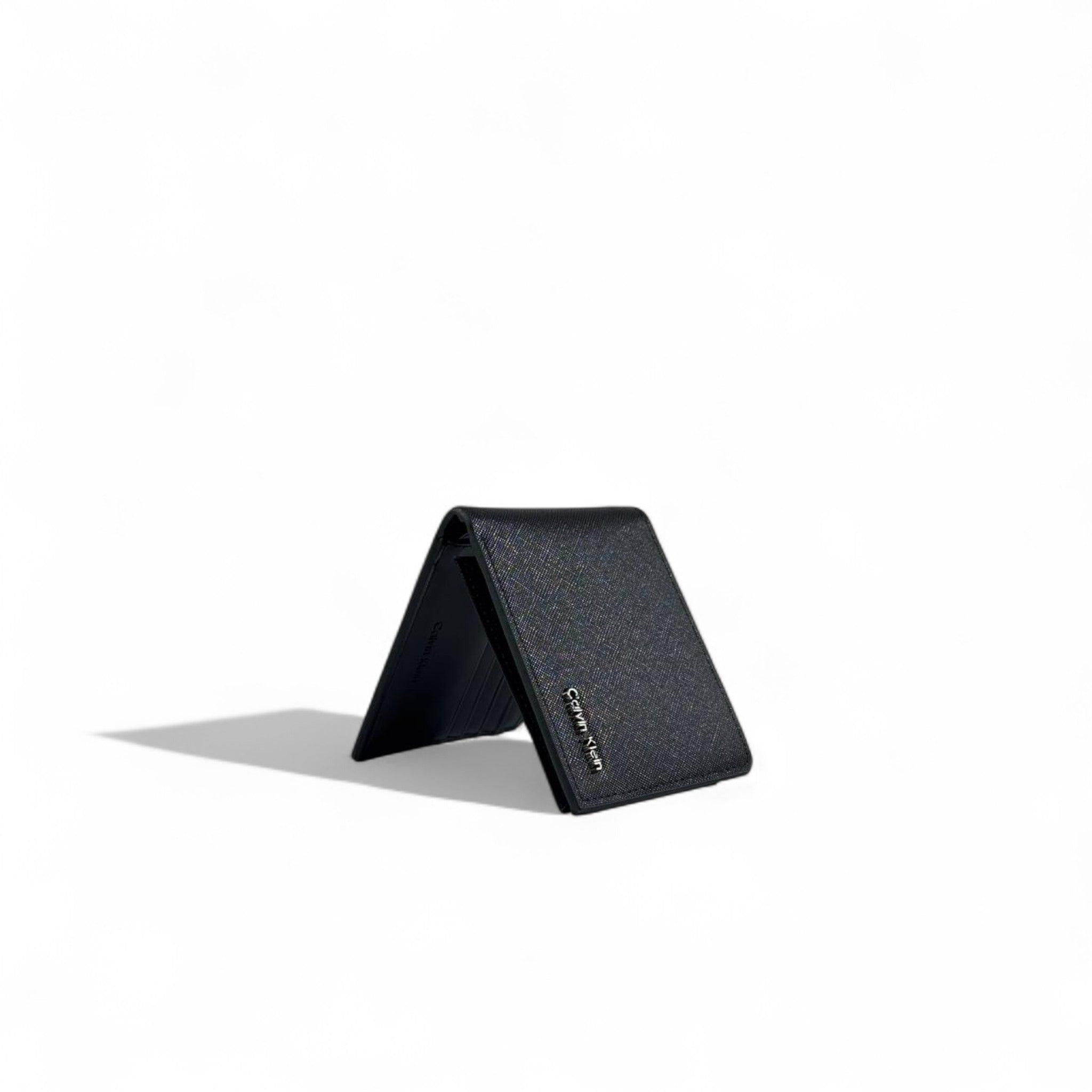 🖤 Calvin Klein Black Leather Wallet – Minimalist Logo