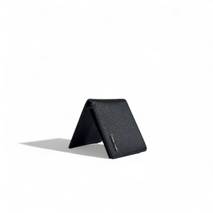 🖤 Calvin Klein Black Leather Wallet – Minimalist Logo