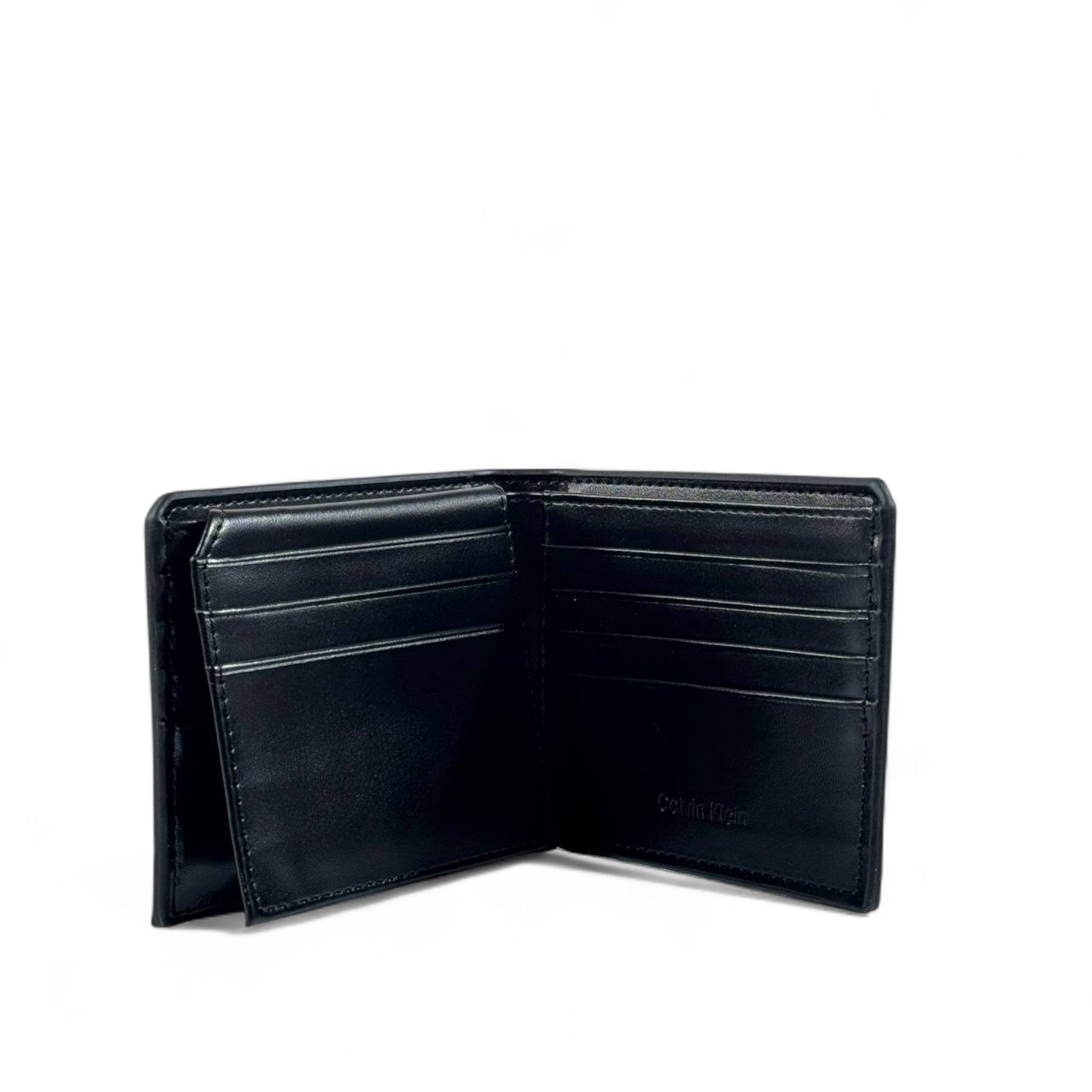 🖤 Calvin Klein Black Leather Wallet – Minimalist Logo