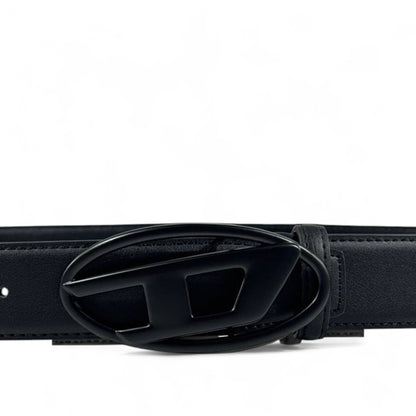 Diesel Black Leather Belt | 120 cm