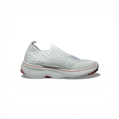 Skechers Crystal Slip-On Sneakers – White Sparkle Comfort Shoes ✨👟 | Lightweight Breathable Walking Trainers