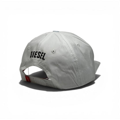 🧢 Diesel White Contrast Cap – Clean Luxury Street Edition ⚡🤍