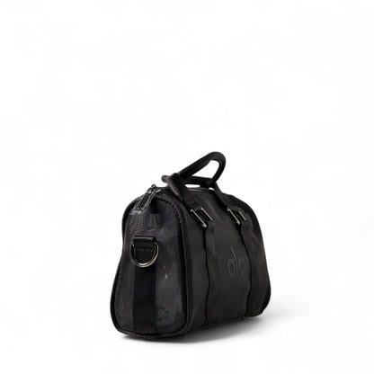 Alo Mini Duffel Bag – Sleek Black Gym & Street Essential 🖤 ( without box)