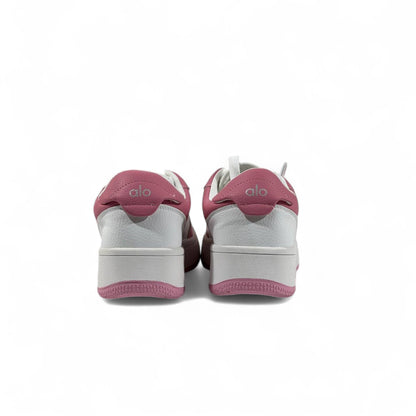 Alo Pink & White Sneakers – Sporty Chic Meets Everyday Comfort