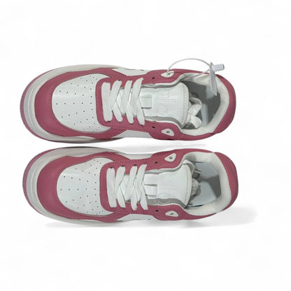 Alo Pink & White Sneakers – Sporty Chic Meets Everyday Comfort