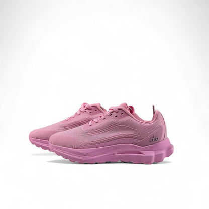 Alo Pink Runner Sneakers – Bold Style Meets Cloud Comfort