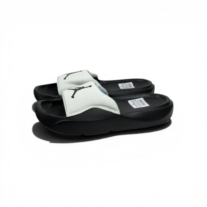 ⚫⚪ Air Jordan Mono Slides – Black & White Signature Comfort Edition
