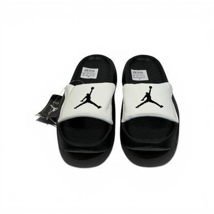 ⚫⚪ Air Jordan Mono Slides – Black & White Signature Comfort Edition
