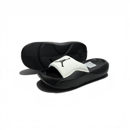 ⚫⚪ Air Jordan Mono Slides – Black & White Signature Comfort Edition