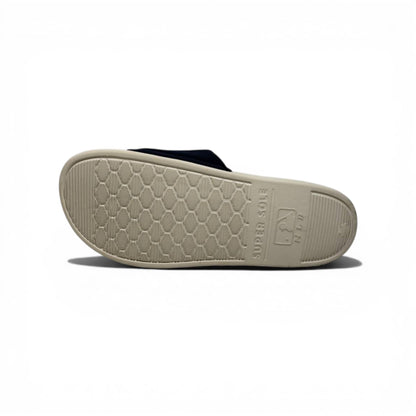 ⚾ LA Logo Slides – Navy & Beige Street Comfort Edition
