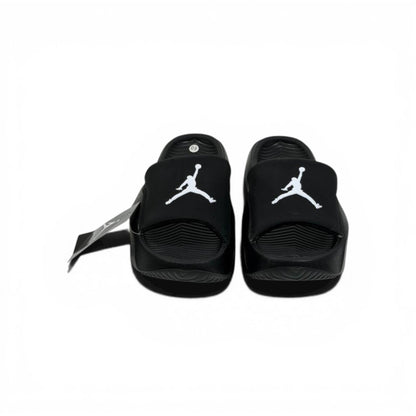 ⚫⚪ Air Jordan Slides – Black Classic Essential Edition