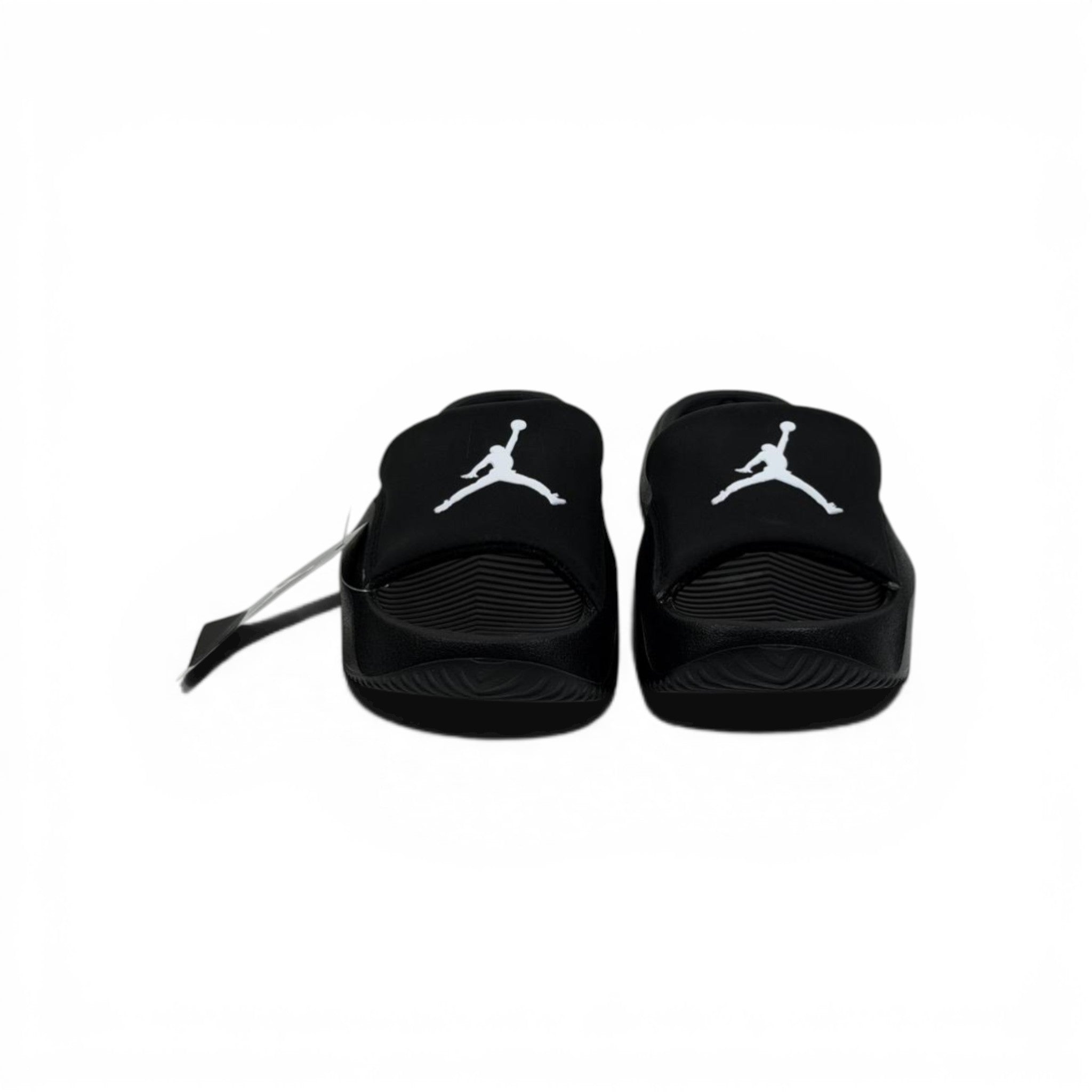 ⚫⚪ Air Jordan Slides – Black Classic Essential Edition