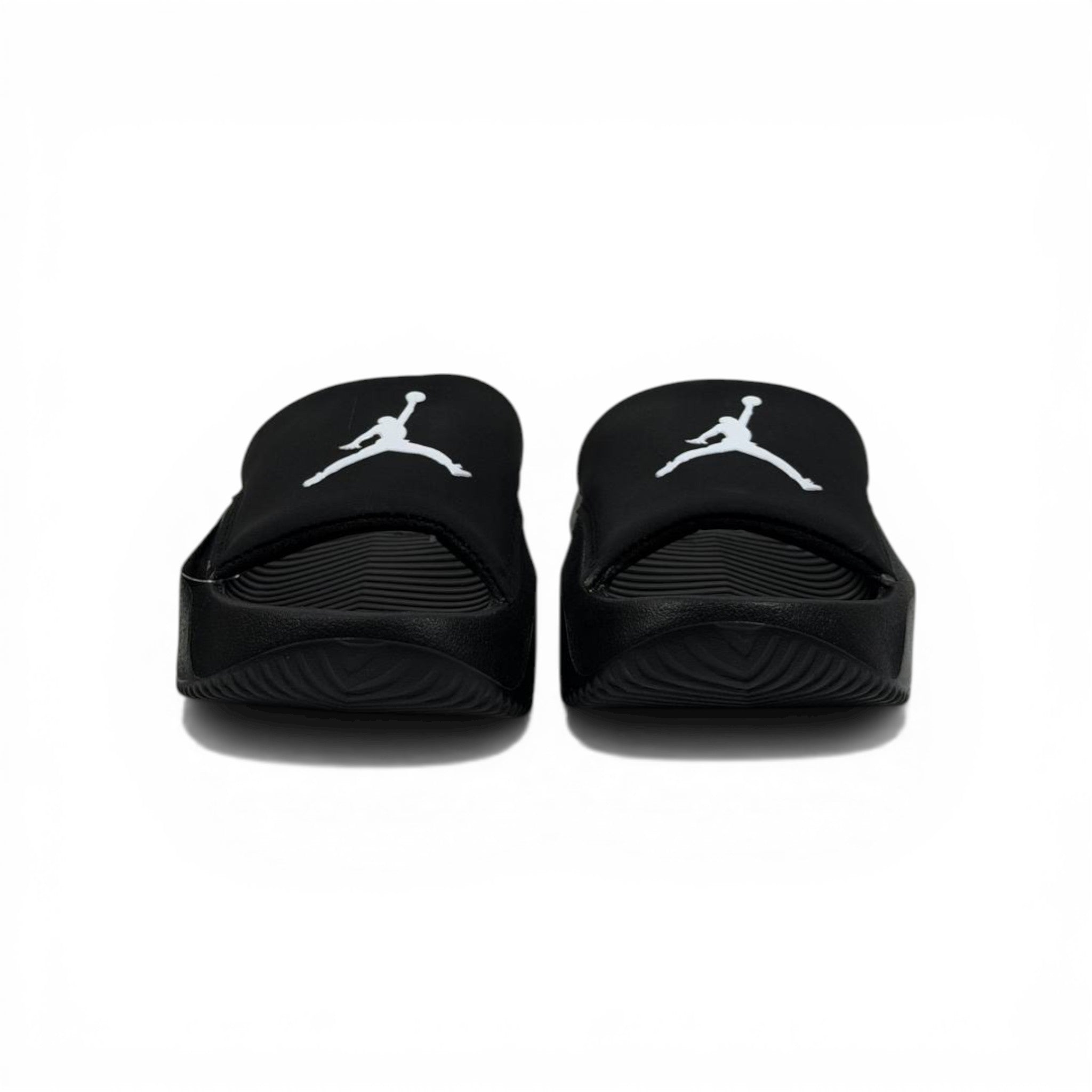 ⚫⚪ Air Jordan Slides – Black Classic Essential Edition