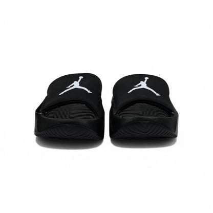⚫⚪ Air Jordan Slides – Black Classic Essential Edition