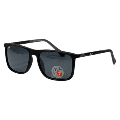 Ray-Ban Polarized Classic Square Sunglasses – Black Frame | Premium UV Protection 🕶️✨
