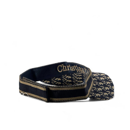 Christian Dior Oblique Navy Visor 🌓💼