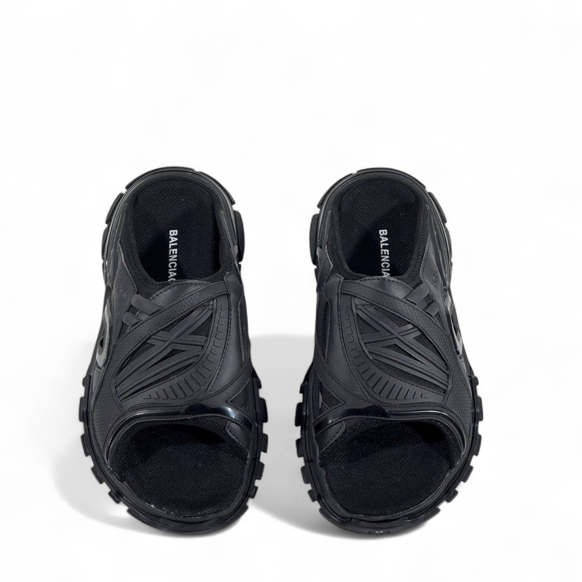 Balenciaga Track Slipper – Triple Black Street Luxe 🖤🔥