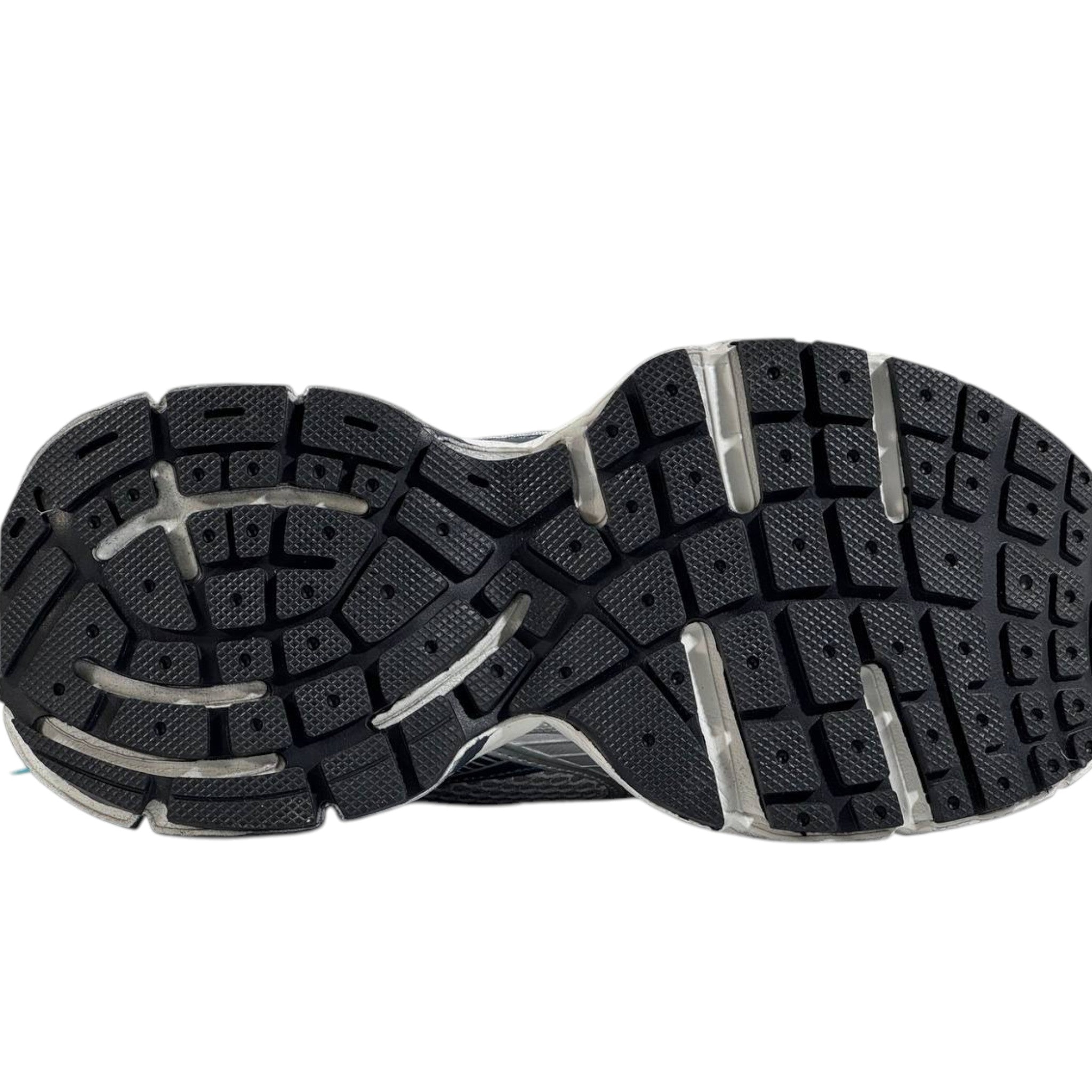 🔥 Balenciaga 3XL Sneakers – Silver/Black with Neon Yellow Accents 👟⚡