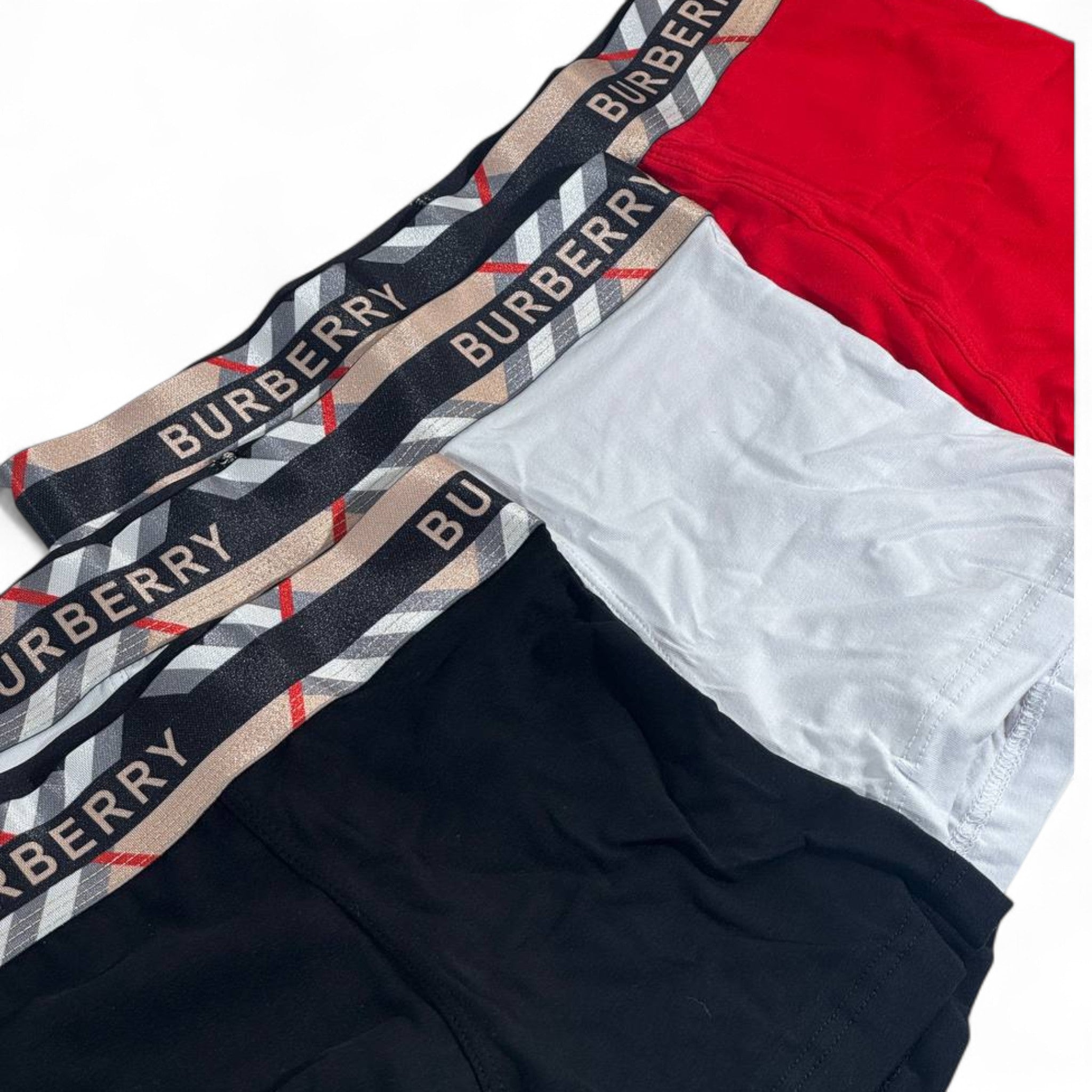 Burberry Men’s Boxer Briefs – 3-Pack Luxury Essentials