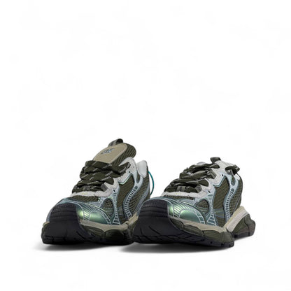 🔥 Balenciaga 3XL Sneakers – Green Iridescent Chunky Trainers 👟⚡