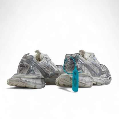 🔥 Balenciaga 3XL Sneakers – White Silver Mesh Chunky Trainers 👟⚡