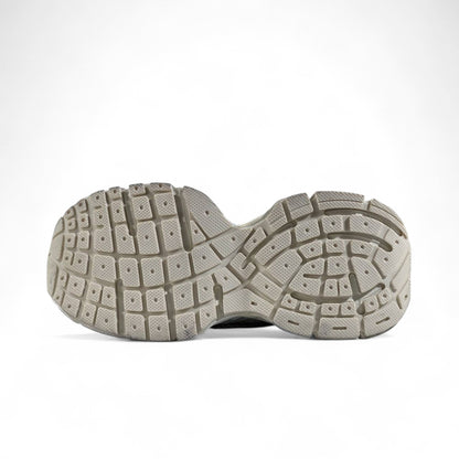 🔥 Balenciaga 3XL Sneakers – White Silver Mesh Chunky Trainers 👟⚡