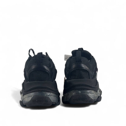 🔥 Balenciaga Triple S Sneakers – All Black Chunky Trainers 👟⚡