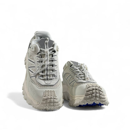 🔥 Moncler Trailgrip Sneakers – White Grey Chunky Outdoor Trainers 👟⚡