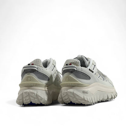 🔥 Moncler Trailgrip Sneakers – White Grey Chunky Outdoor Trainers 👟⚡