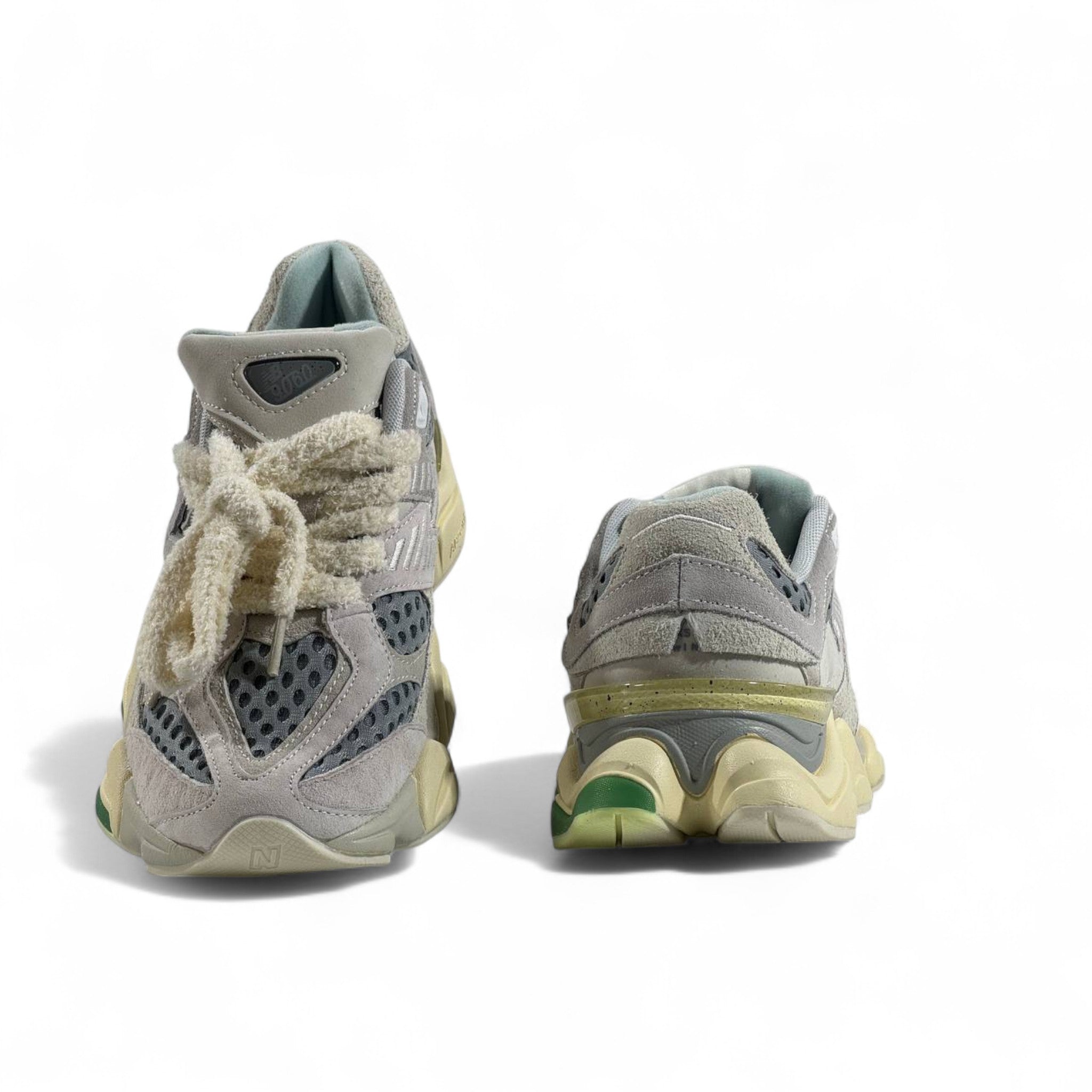 🔥 New Balance x Joe Freshgoods 9060 – “Inside Voices” Grey/Green Collab Sneakers 👟✨