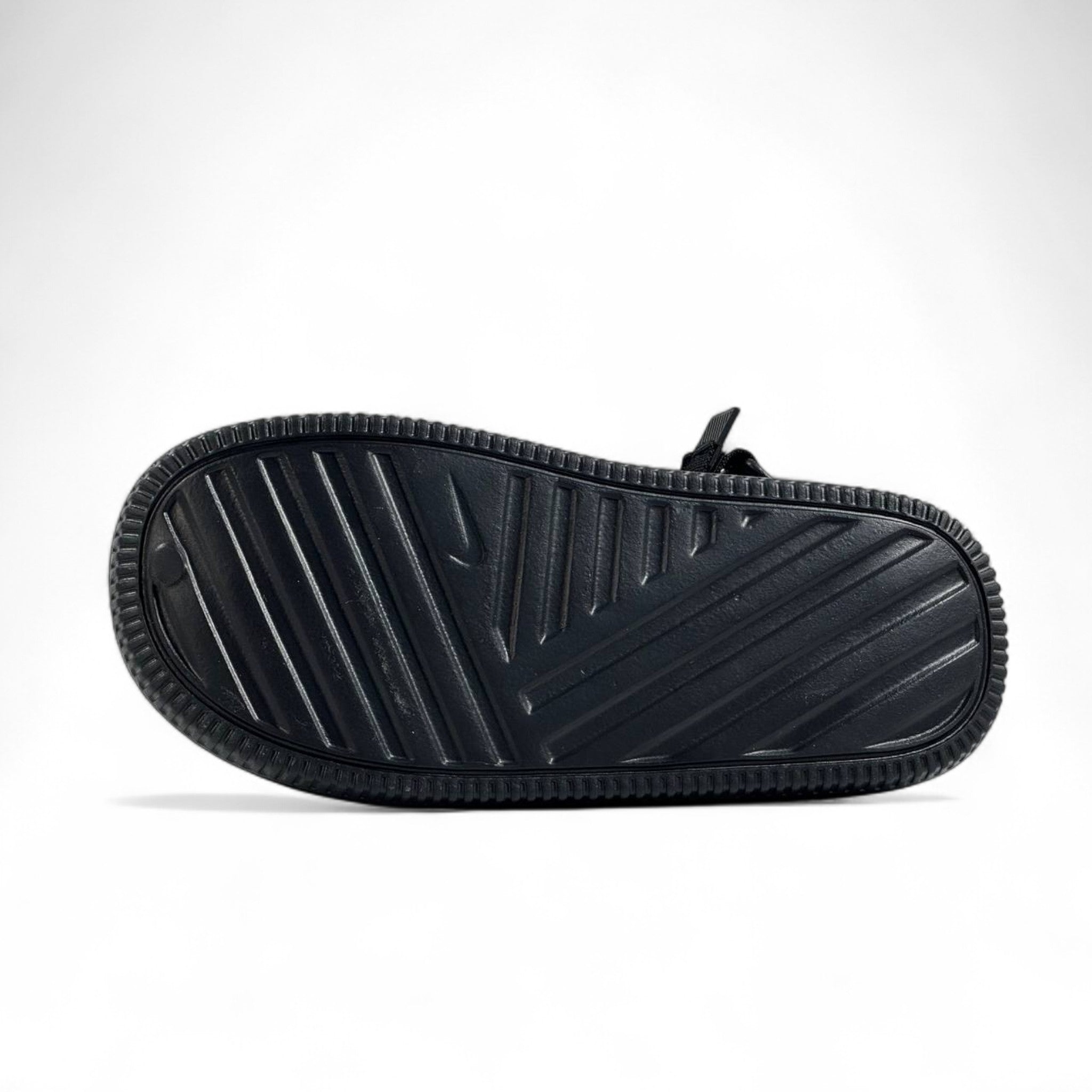 Nike Black Leather Clogs – Minimalist Comfort