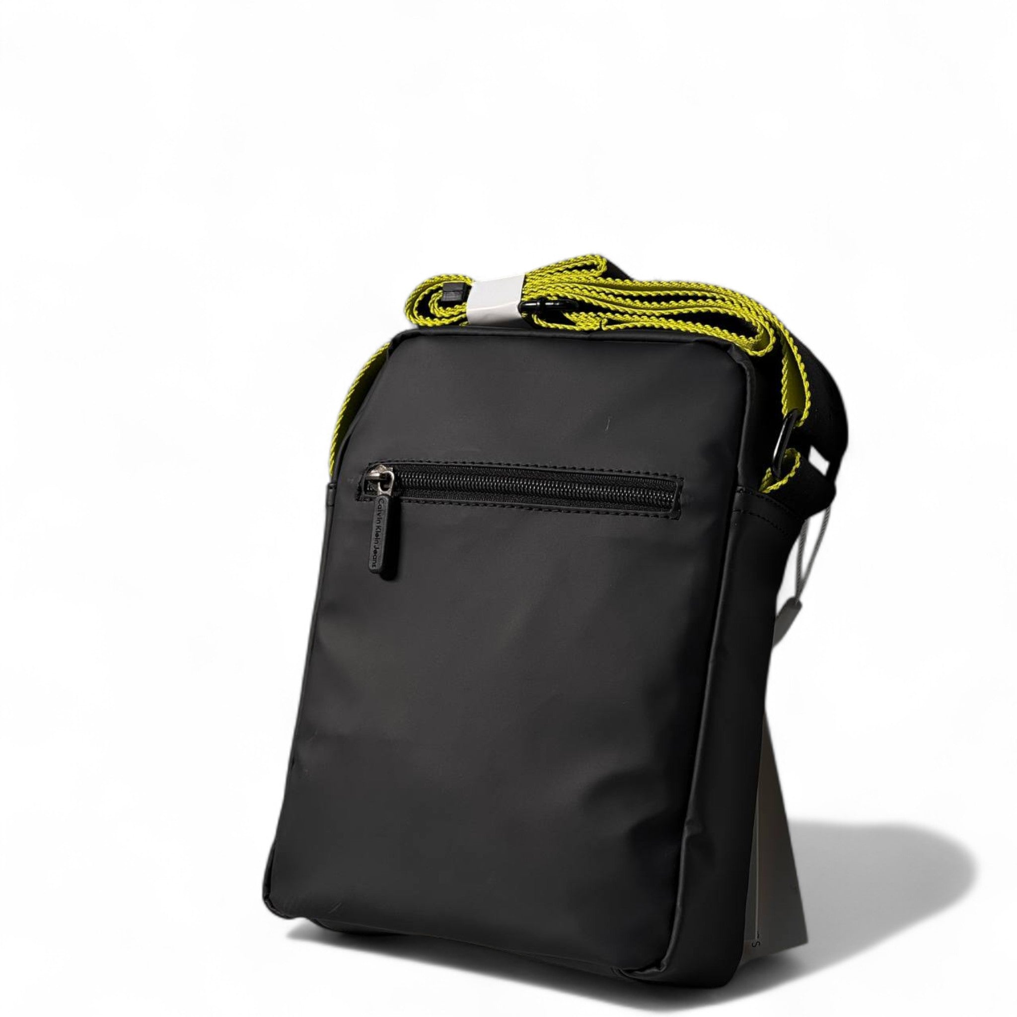 🖤 Calvin Klein Jeans Mini Crossbody Bag – Urban Utility with Neon Edge ⚡🎒