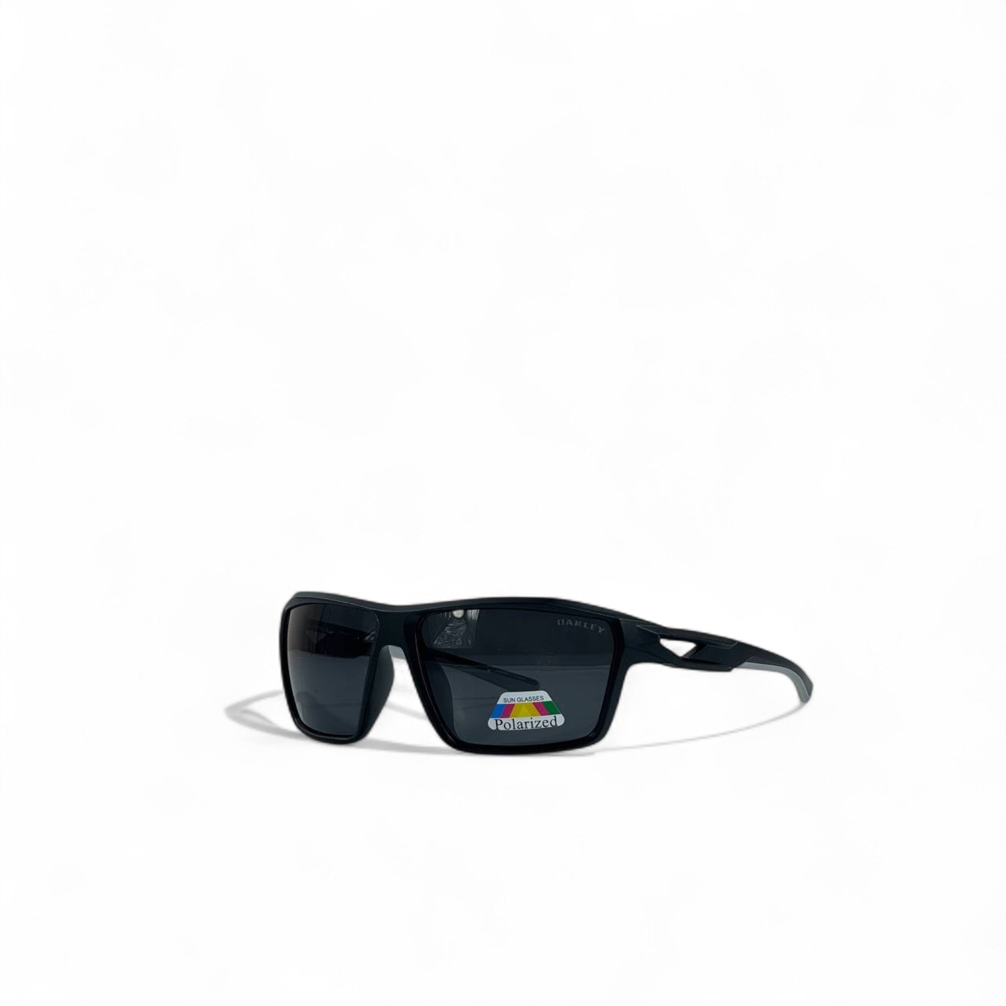 🖤 Oakley Polarized Sunglasses – Matte Black Sport Edition 🕶️⚡