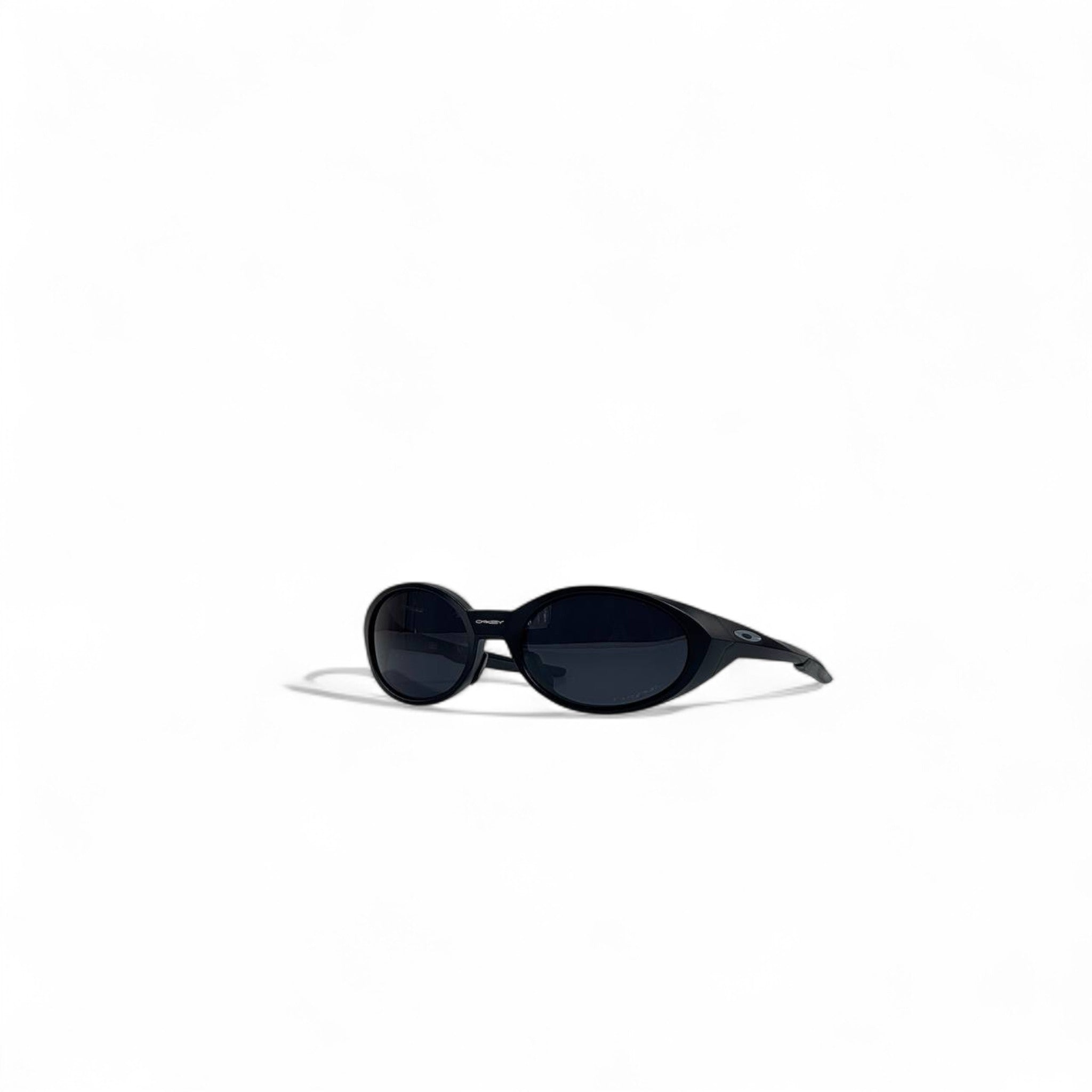🖤 Oakley Oval Sunglasses – Matte Black Sport Edition 🕶️⚡