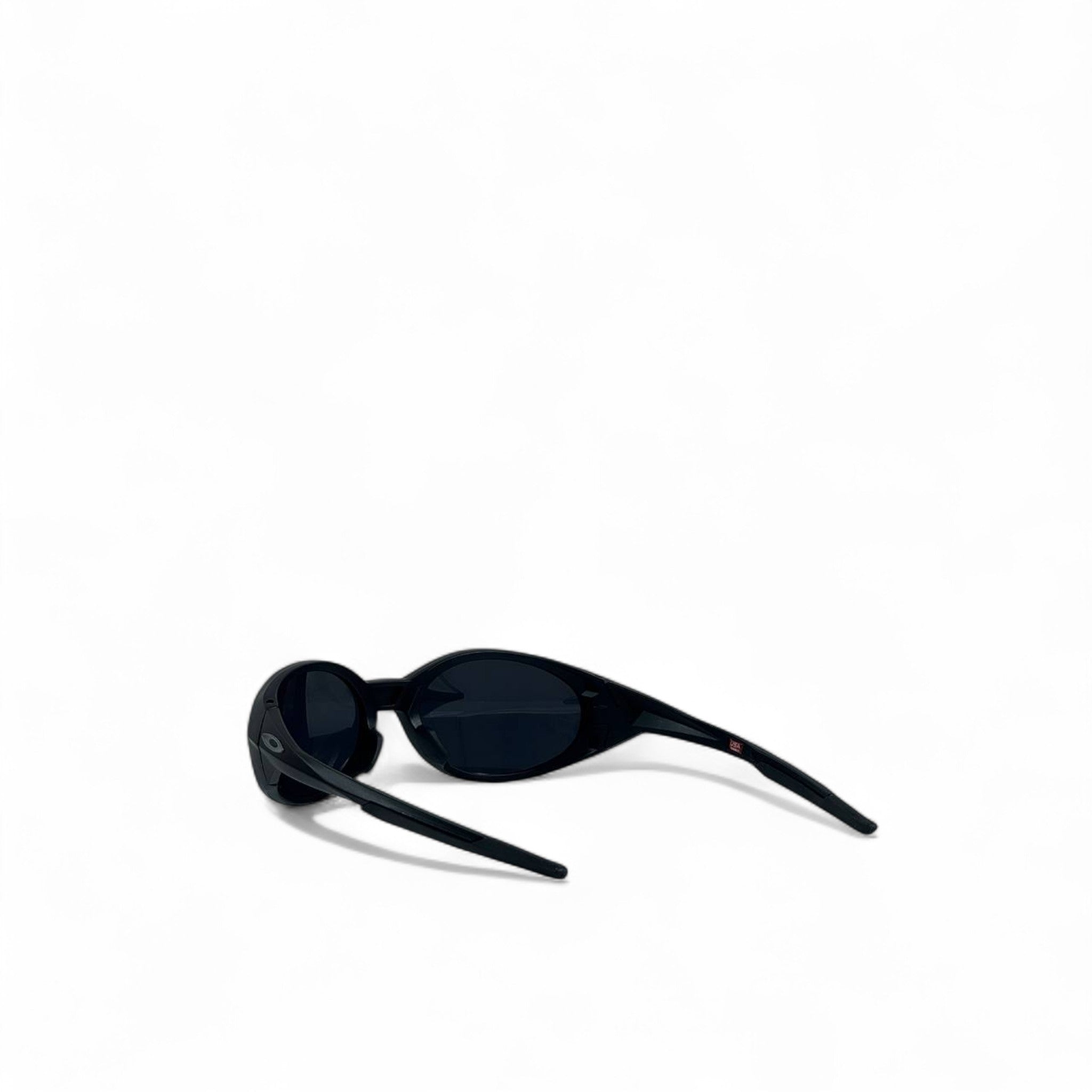 🖤 Oakley Oval Sunglasses – Matte Black Sport Edition 🕶️⚡