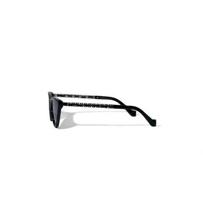 🖤 Hermès Cat-Eye Sunglasses – Black Gradient Luxury 🕶️✨