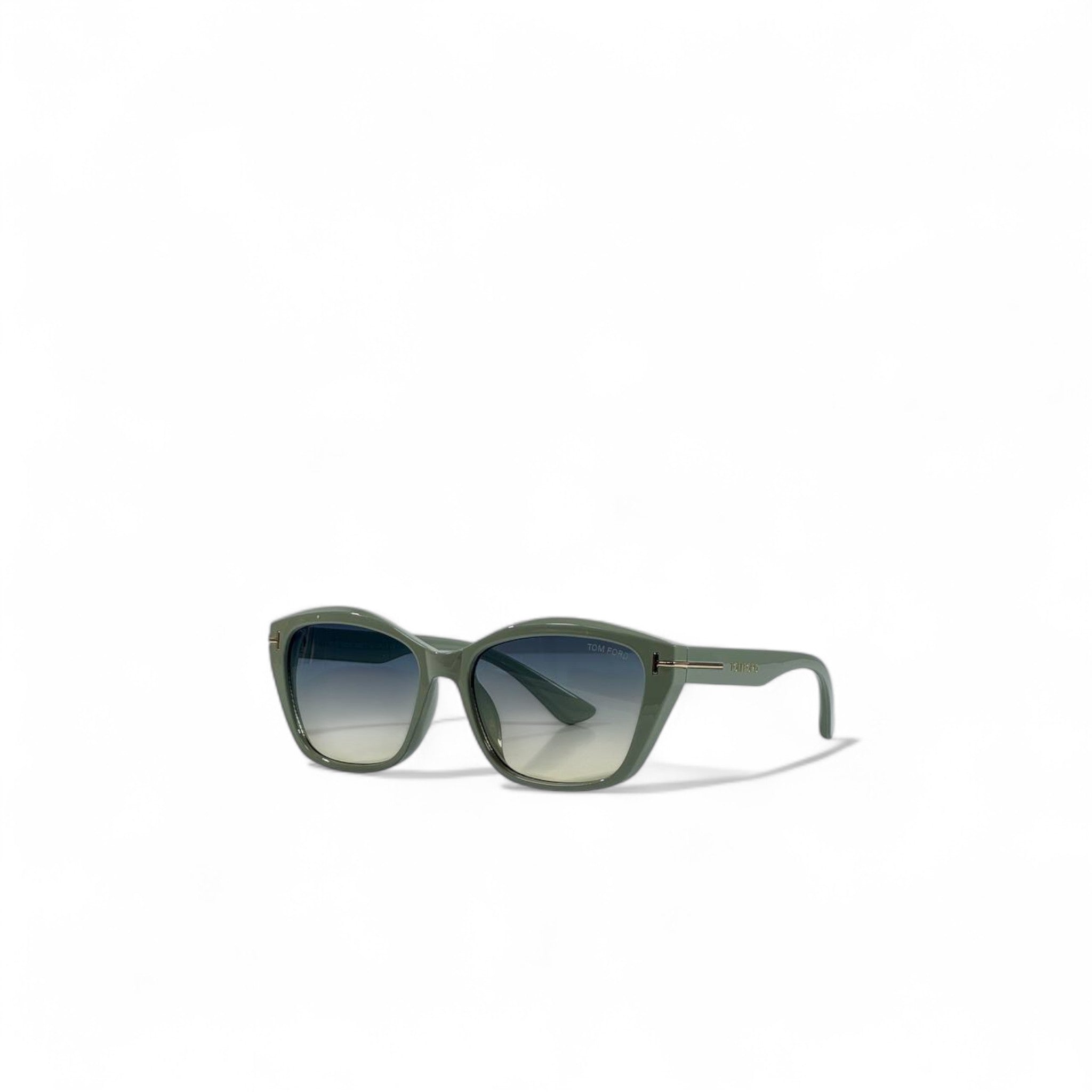 💚 Tom Ford Square Sunglasses – Green Gradient Luxury 🕶️✨