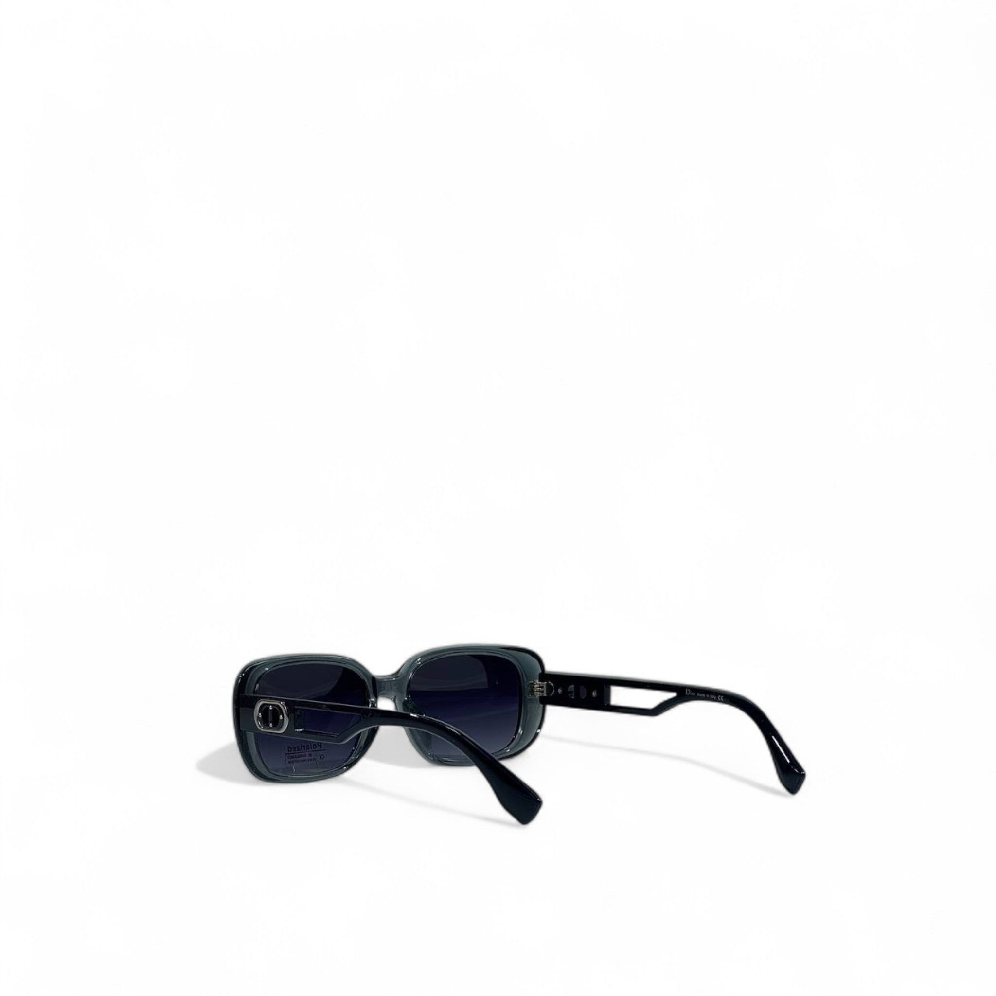 🌿 Dior Polarized Square Sunglasses – Dark Green Luxury 🕶️✨