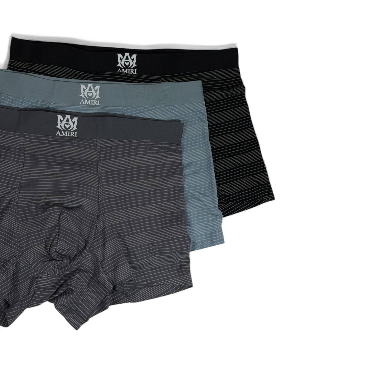 Amiri Signature Stripe Boxer Set
