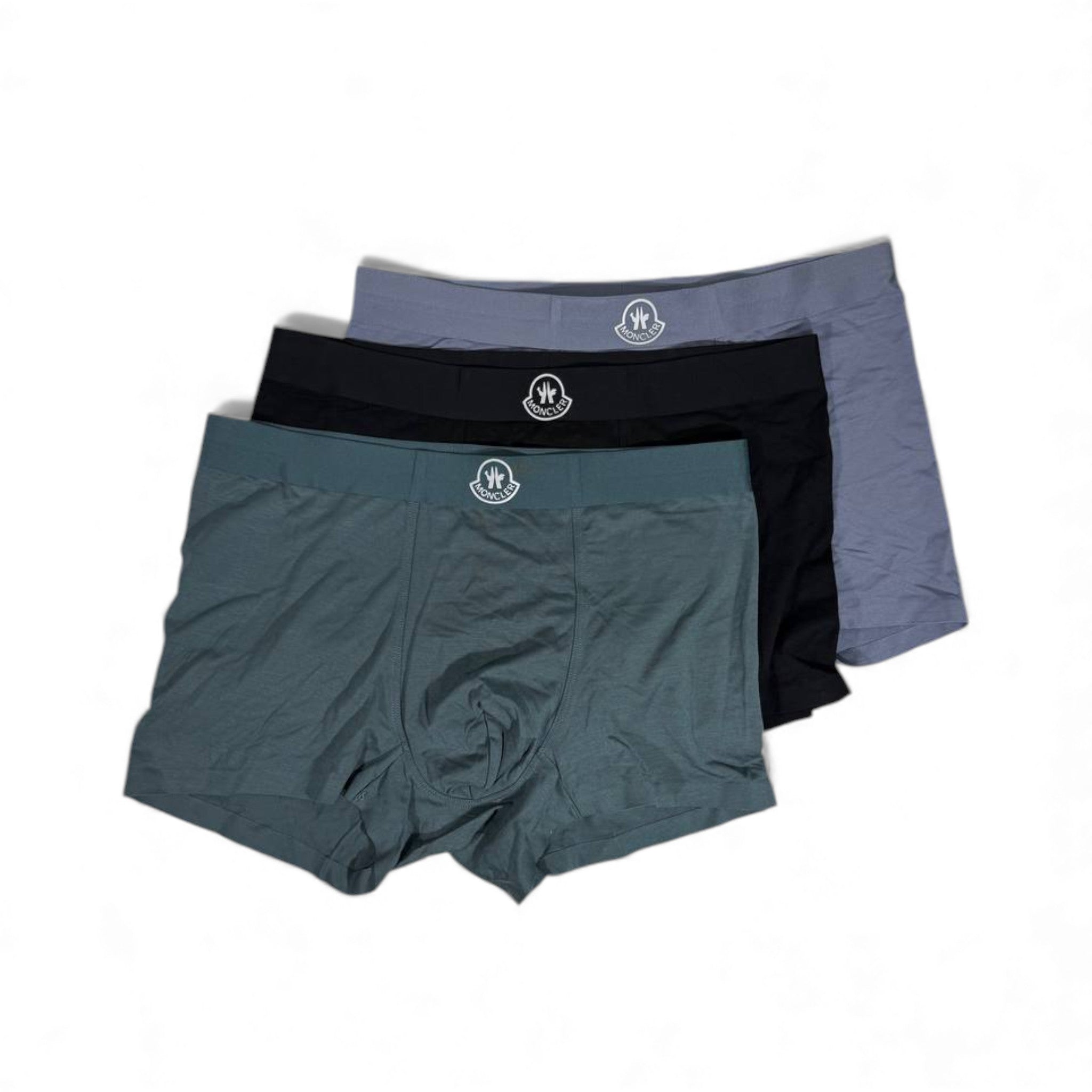 Moncler Luxury Men’s Boxer Set – Premium Comfort & Minimal Style 🖤